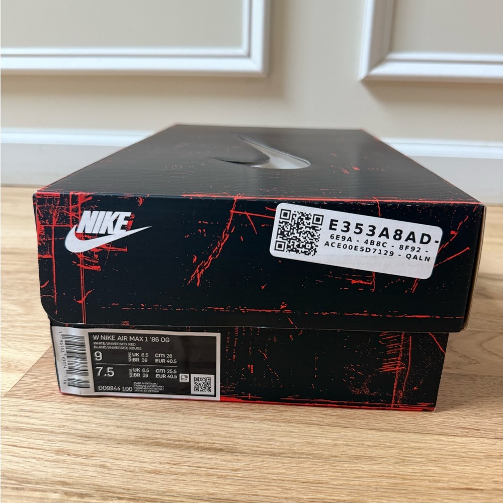 W Nike Air Max 1 ‘86 OG size 9 women’s/7.5men’s - Picture 5 of 11